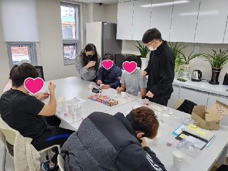 [성인장애인 자조모임] 핸드크림 만들기